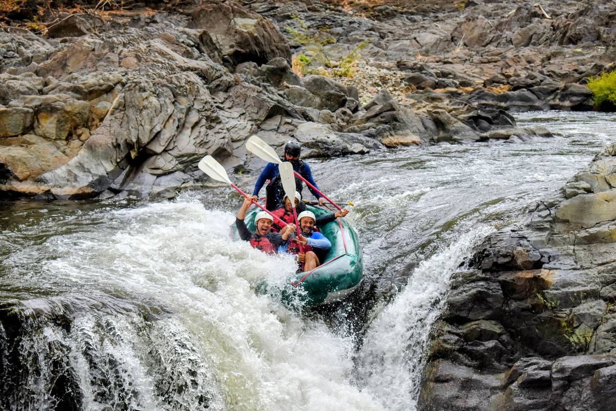 White water rafting